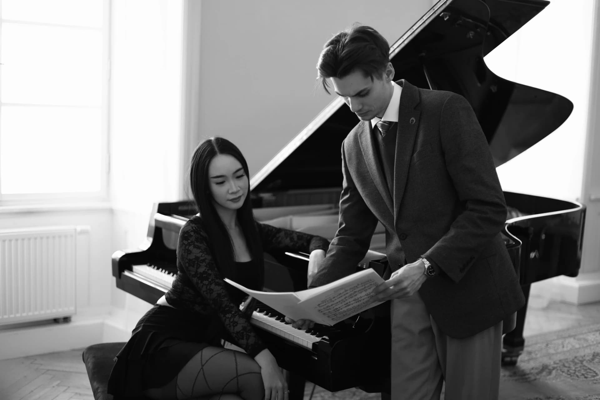 Ročníkový koncert Anh Pham Thuy Quynh a Egora Biriucova